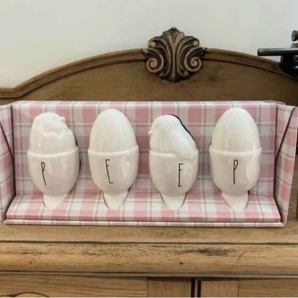 Rae Dunn Chick Egg Cups
Peep Easter